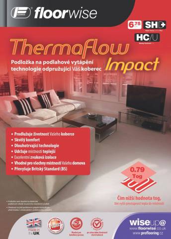 Podložka pod koberec Thermaflow Impact