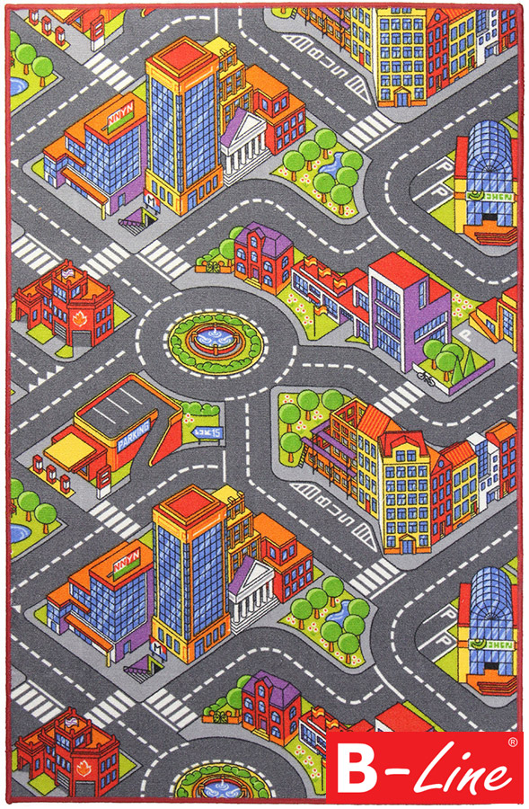 Detský kusový koberec Big City