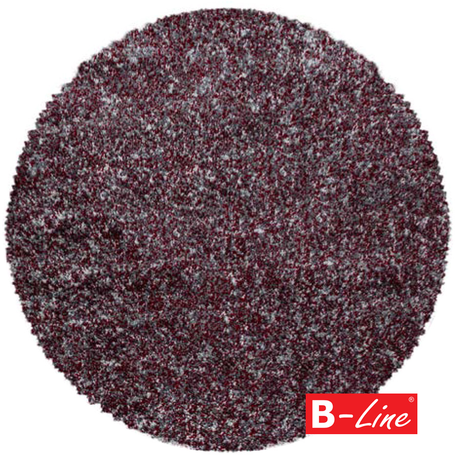 Kusový koberec Enjoy Shaggy 4500 Red/kruh