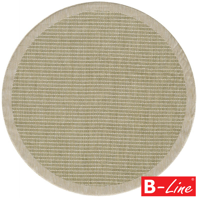 Kusový koberec Giza 1410 Green/kruh