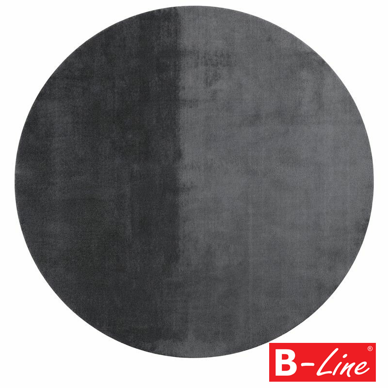 Kusový koberec Joy 1400 Grey/kruh