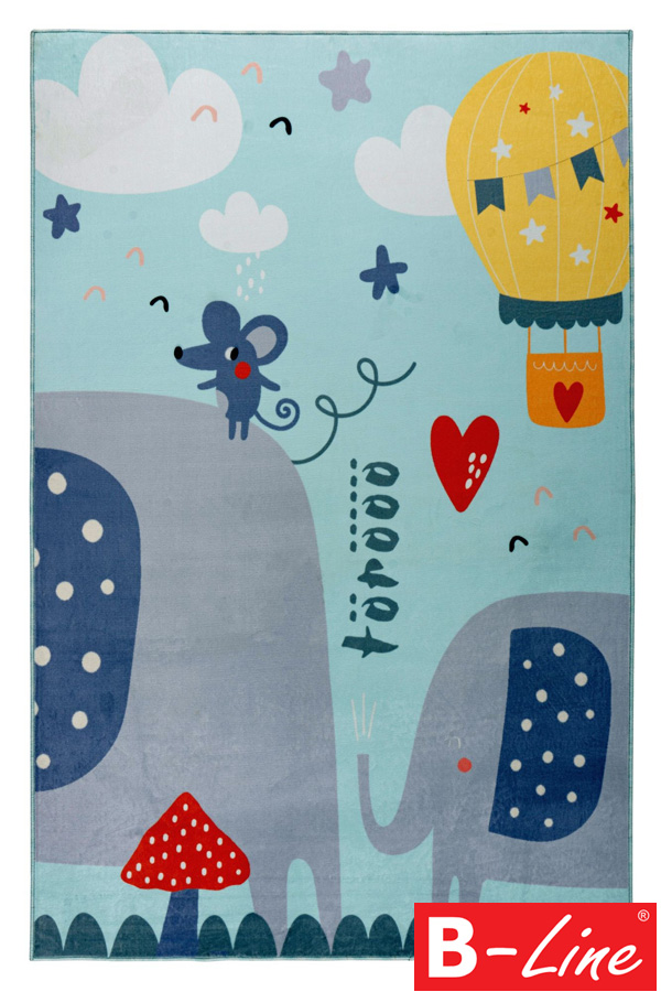 Kusový koberec Magic Kids 105 Cute Elephant