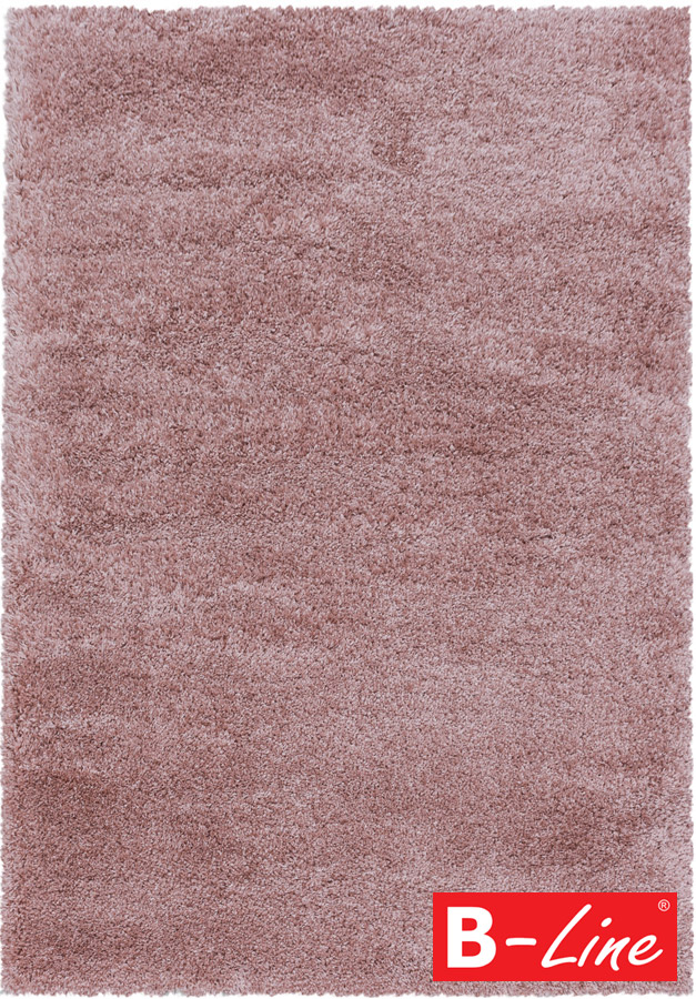 Kusový koberec Fluffy Shaggy 3500 Rose