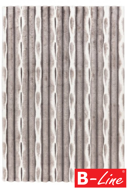 Kusový koberec Waves 305 Silver