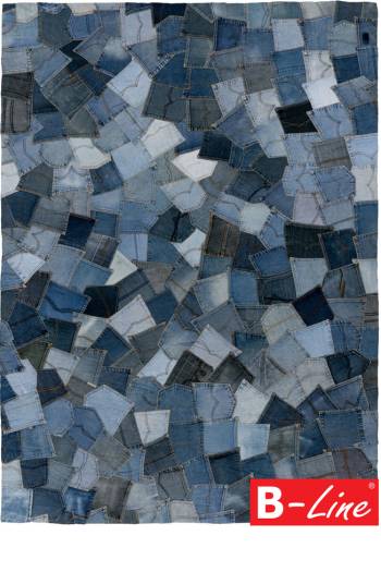 Kusový koberec Denim Pocket 465 Jeans