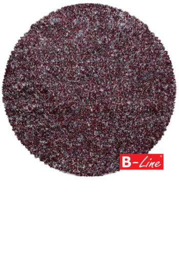 Kusový koberec Enjoy Shaggy 4500 Red/kruh
