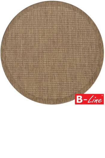 Kusový koberec Giza 1410 Brown/kruh