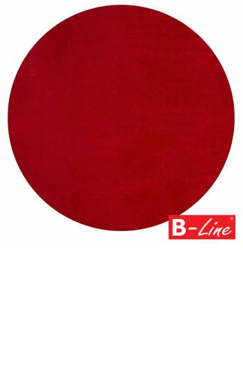 Kusový koberec Joy 1400 Red/kruh