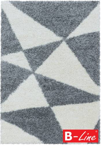 Kusový koberec Tango Shaggy 3101 Grey
