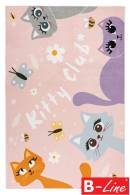 Kusový koberec Magic Kids 104 Kitty Club