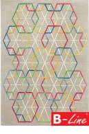 Kusový koberec Hexagon 233 001 990