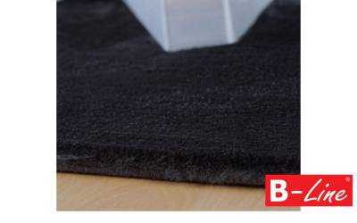 Kusový koberec Cha Cha 535 Black/kruh