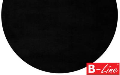 Kusový koberec Cha Cha 535 Black/kruh