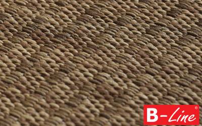 Kusový koberec Giza 1410 Brown/kruh