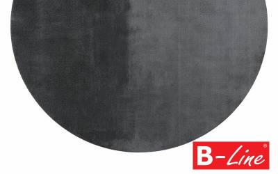 Kusový koberec Joy 1400 Grey/kruh