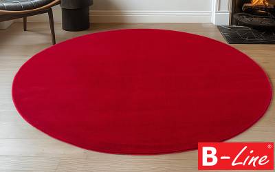 Kusový koberec Joy 1400 Red/kruh