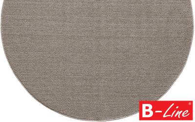 Kusový koberec Loom 4300 Brown/kruh
