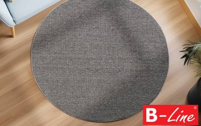 Kusový koberec Loom 4300 Grey/kruh