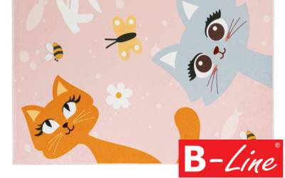 Kusový koberec Magic Kids 104 Kitty Club