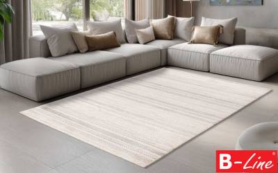 Kusový koberec Nancy 501 Silver-Ivory