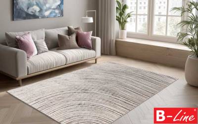 Kusový koberec Sedef 404 Silver-Beige