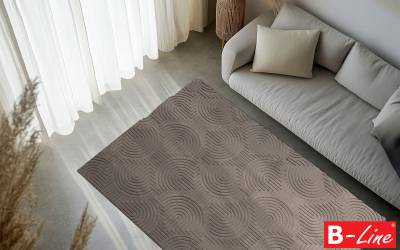 Kusový koberec Zen Sei 200 Anthracit