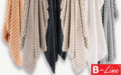 Pléd Plush 500 Taupe