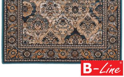 Vlnený kusový koberec Isfahan Forenza Emerald